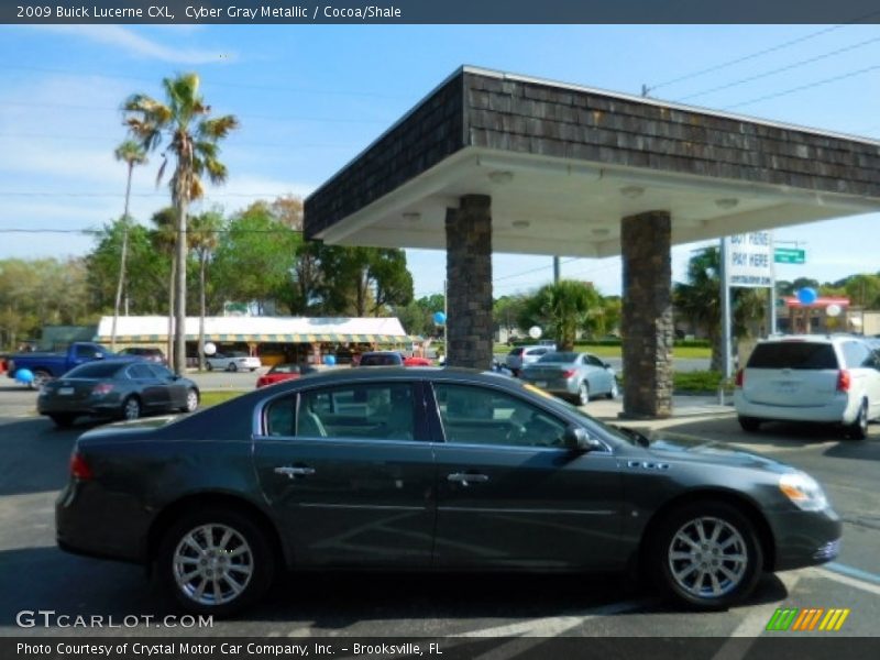Cyber Gray Metallic / Cocoa/Shale 2009 Buick Lucerne CXL