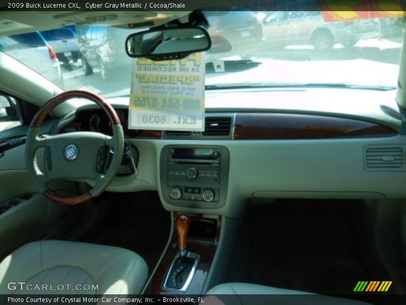 Cyber Gray Metallic / Cocoa/Shale 2009 Buick Lucerne CXL