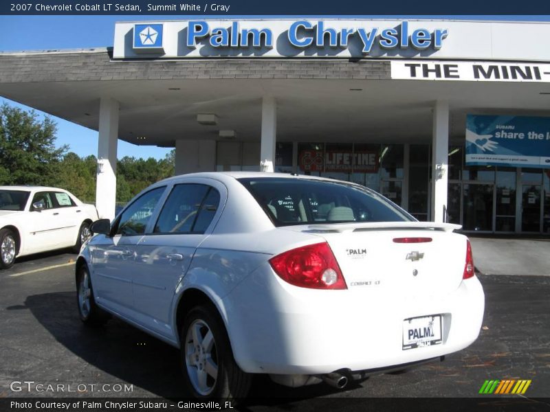 Summit White / Gray 2007 Chevrolet Cobalt LT Sedan