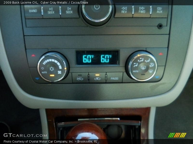 Cyber Gray Metallic / Cocoa/Shale 2009 Buick Lucerne CXL