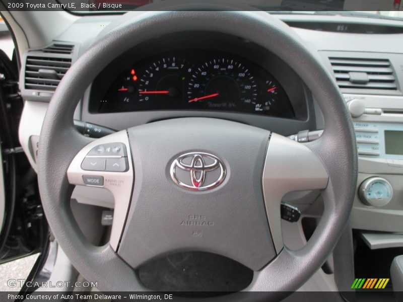 Black / Bisque 2009 Toyota Camry LE