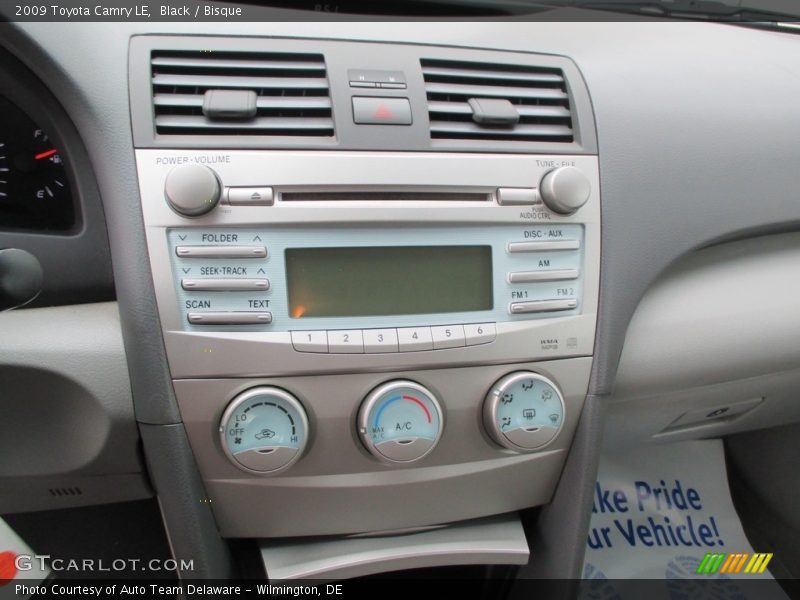 Black / Bisque 2009 Toyota Camry LE