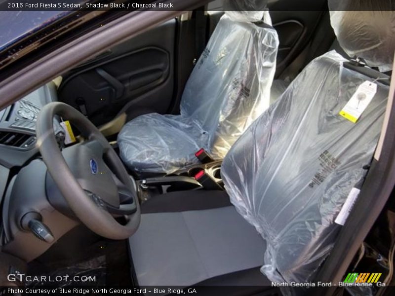 Shadow Black / Charcoal Black 2016 Ford Fiesta S Sedan