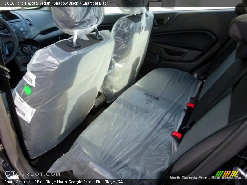 Shadow Black / Charcoal Black 2016 Ford Fiesta S Sedan