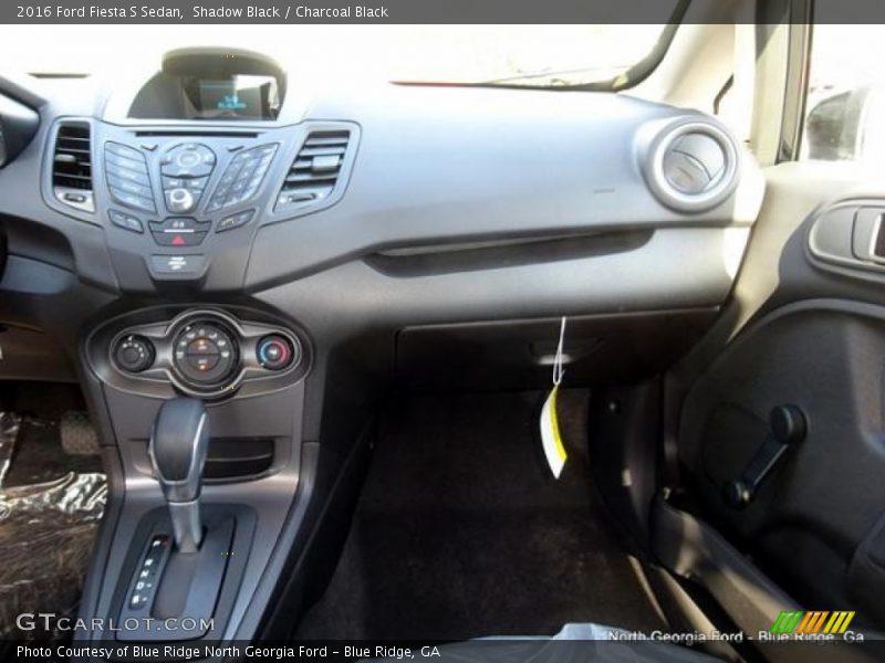 Shadow Black / Charcoal Black 2016 Ford Fiesta S Sedan