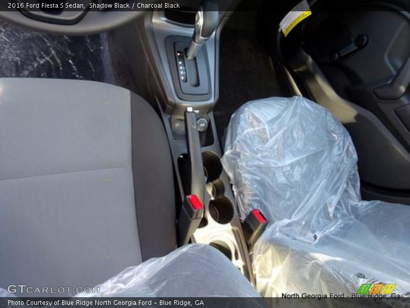 Shadow Black / Charcoal Black 2016 Ford Fiesta S Sedan