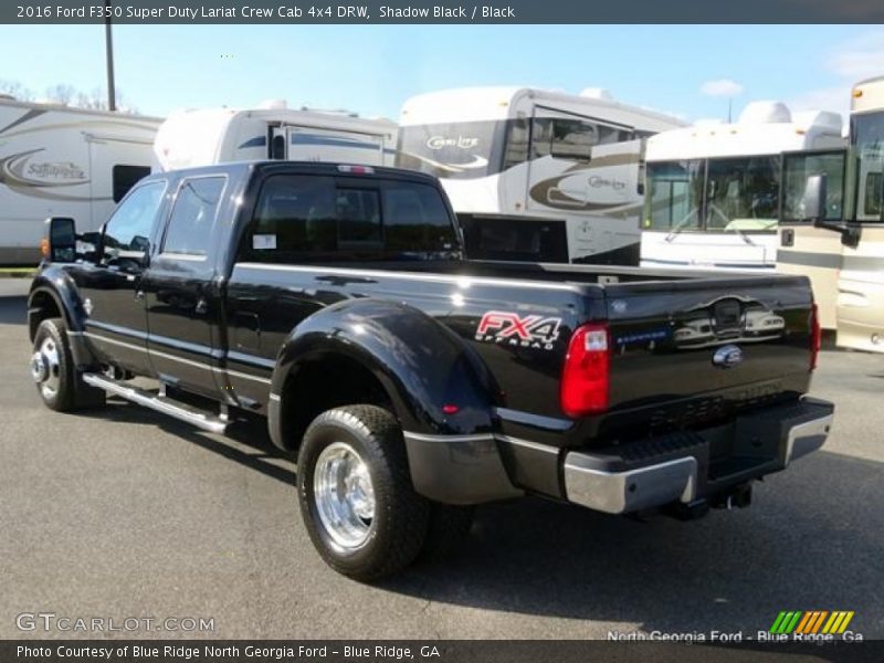 Shadow Black / Black 2016 Ford F350 Super Duty Lariat Crew Cab 4x4 DRW