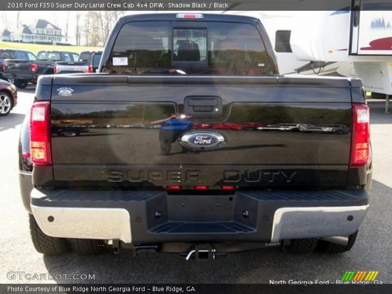 Shadow Black / Black 2016 Ford F350 Super Duty Lariat Crew Cab 4x4 DRW