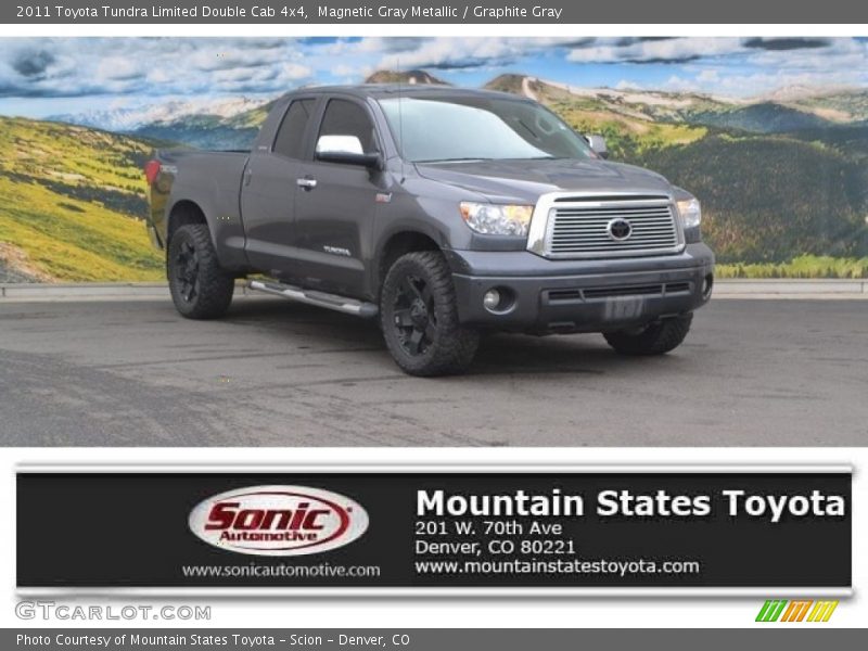 Magnetic Gray Metallic / Graphite Gray 2011 Toyota Tundra Limited Double Cab 4x4