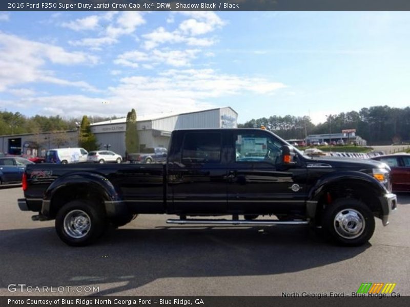 Shadow Black / Black 2016 Ford F350 Super Duty Lariat Crew Cab 4x4 DRW