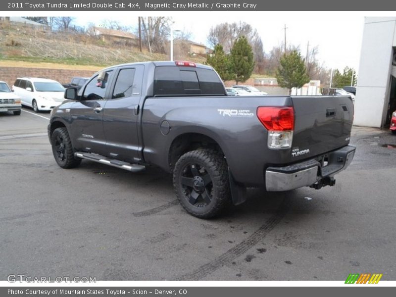 Magnetic Gray Metallic / Graphite Gray 2011 Toyota Tundra Limited Double Cab 4x4
