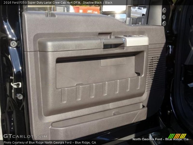 Shadow Black / Black 2016 Ford F350 Super Duty Lariat Crew Cab 4x4 DRW