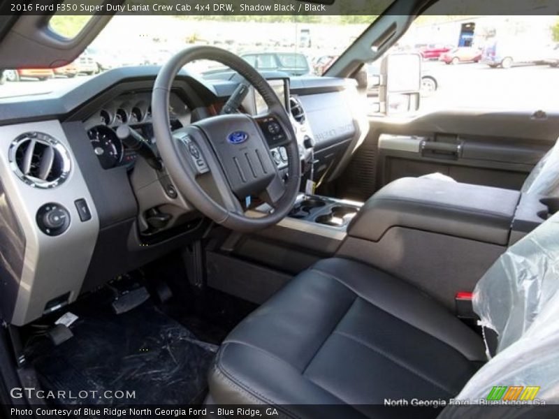 Shadow Black / Black 2016 Ford F350 Super Duty Lariat Crew Cab 4x4 DRW