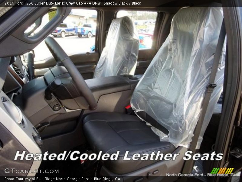 Shadow Black / Black 2016 Ford F350 Super Duty Lariat Crew Cab 4x4 DRW
