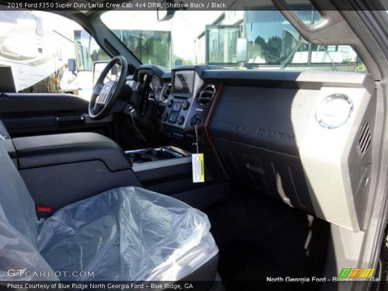 Shadow Black / Black 2016 Ford F350 Super Duty Lariat Crew Cab 4x4 DRW