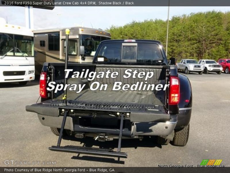 Shadow Black / Black 2016 Ford F350 Super Duty Lariat Crew Cab 4x4 DRW