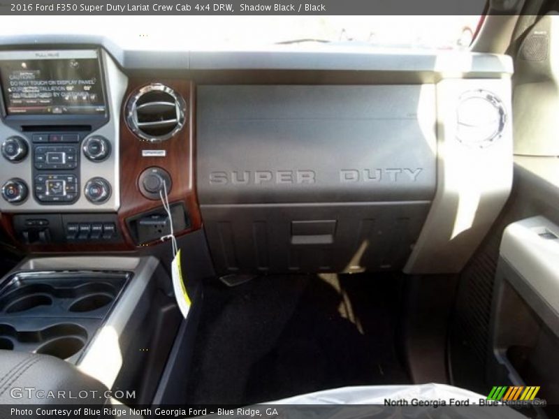 Shadow Black / Black 2016 Ford F350 Super Duty Lariat Crew Cab 4x4 DRW