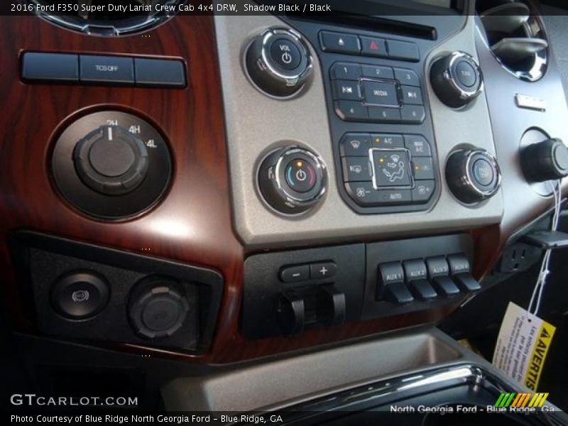 Shadow Black / Black 2016 Ford F350 Super Duty Lariat Crew Cab 4x4 DRW