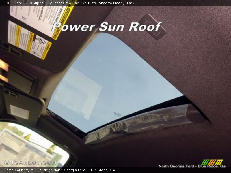 Shadow Black / Black 2016 Ford F350 Super Duty Lariat Crew Cab 4x4 DRW