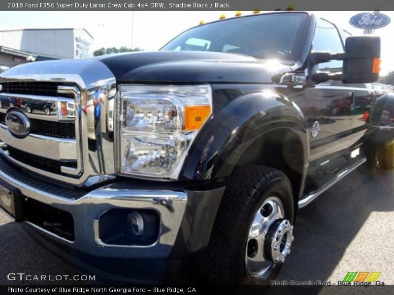 Shadow Black / Black 2016 Ford F350 Super Duty Lariat Crew Cab 4x4 DRW