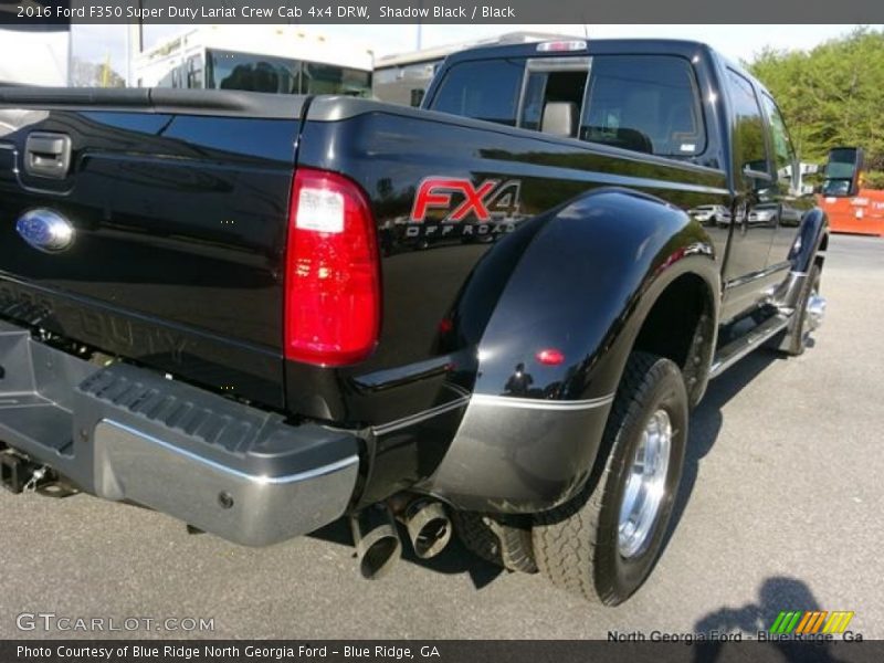 Shadow Black / Black 2016 Ford F350 Super Duty Lariat Crew Cab 4x4 DRW