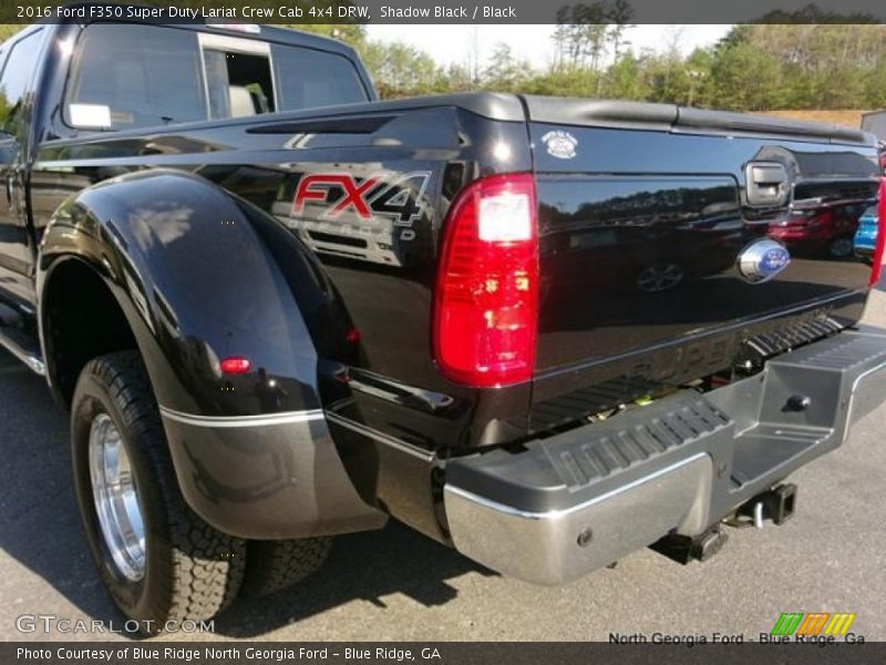 Shadow Black / Black 2016 Ford F350 Super Duty Lariat Crew Cab 4x4 DRW
