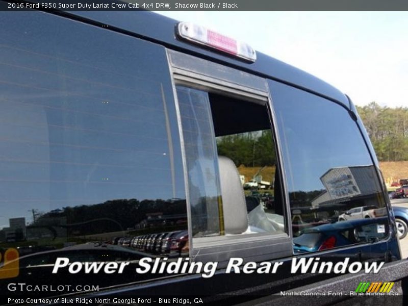 Shadow Black / Black 2016 Ford F350 Super Duty Lariat Crew Cab 4x4 DRW