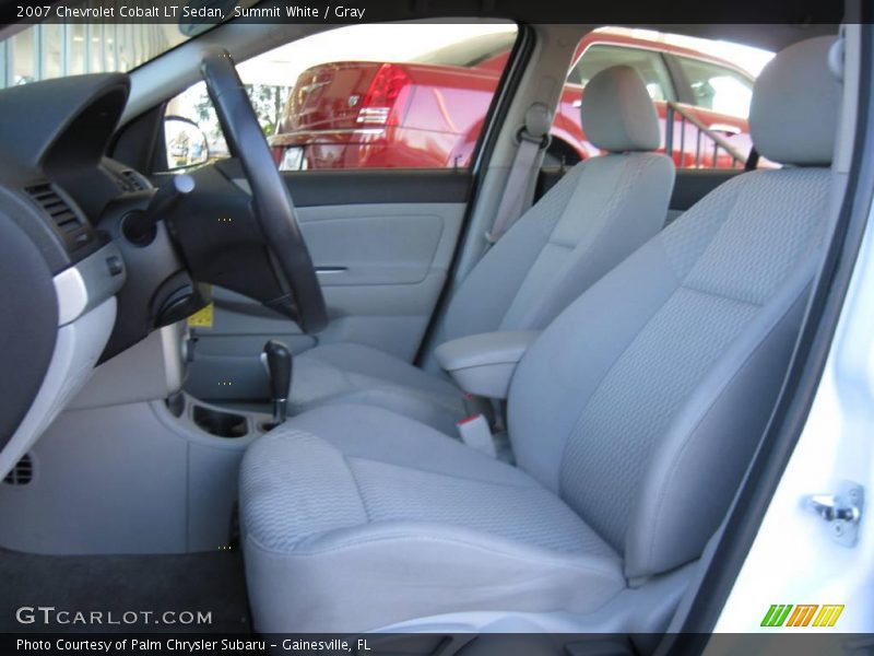 Summit White / Gray 2007 Chevrolet Cobalt LT Sedan