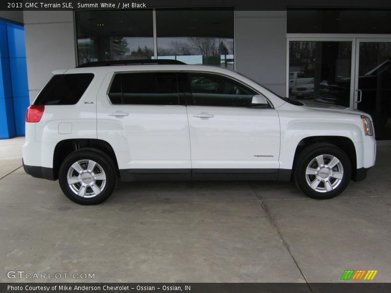 Summit White / Jet Black 2013 GMC Terrain SLE