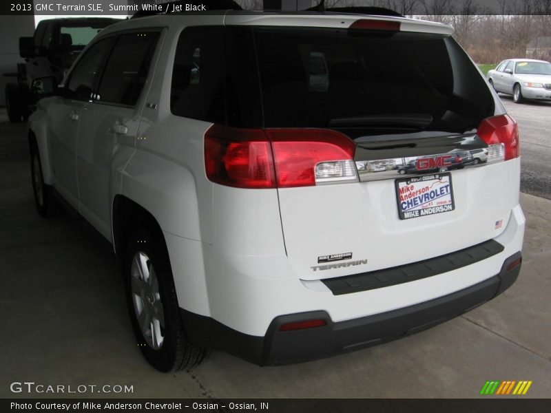 Summit White / Jet Black 2013 GMC Terrain SLE