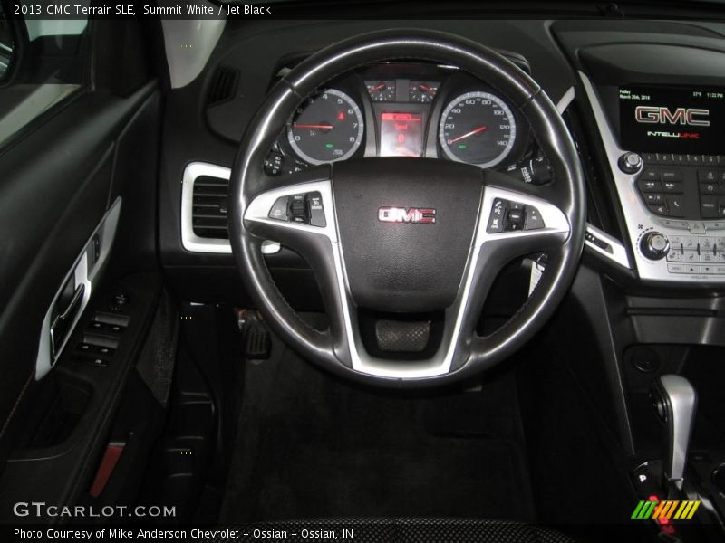 Summit White / Jet Black 2013 GMC Terrain SLE