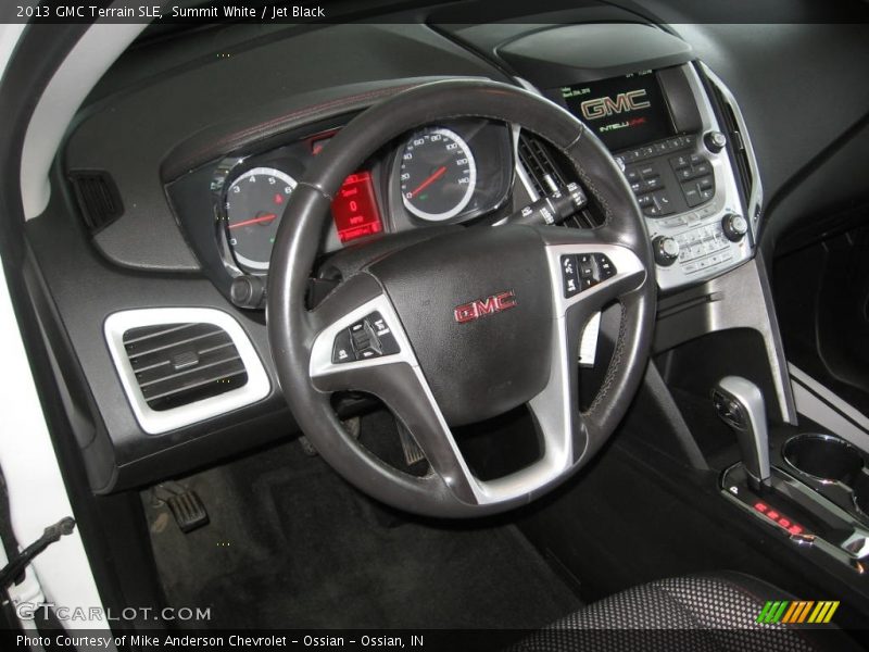 Summit White / Jet Black 2013 GMC Terrain SLE