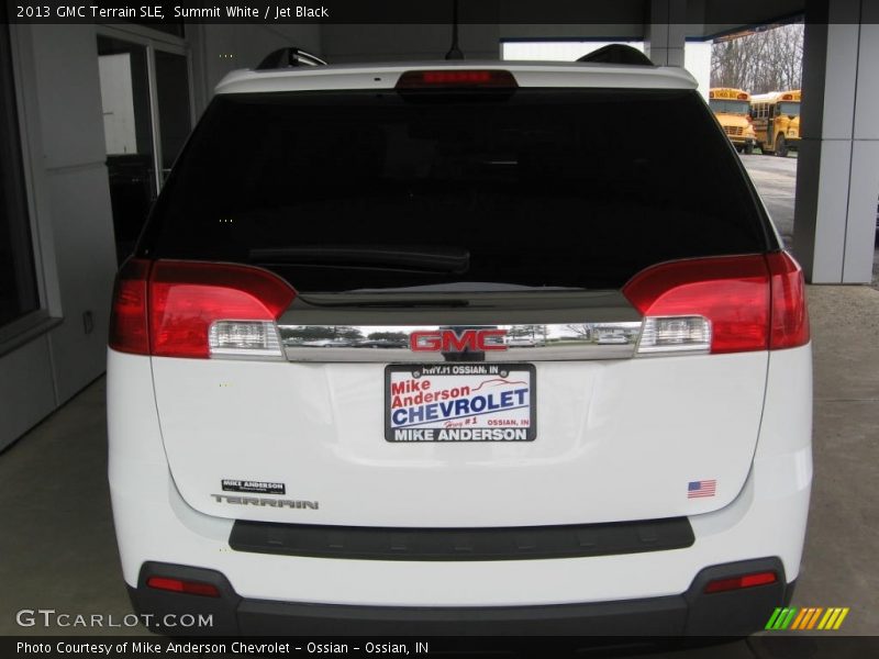 Summit White / Jet Black 2013 GMC Terrain SLE