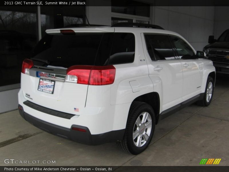 Summit White / Jet Black 2013 GMC Terrain SLE