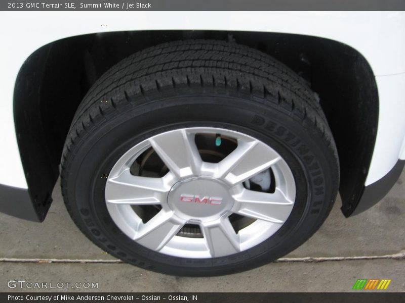 Summit White / Jet Black 2013 GMC Terrain SLE