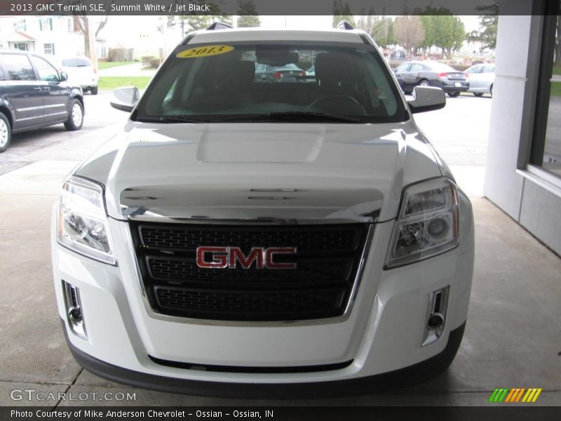Summit White / Jet Black 2013 GMC Terrain SLE