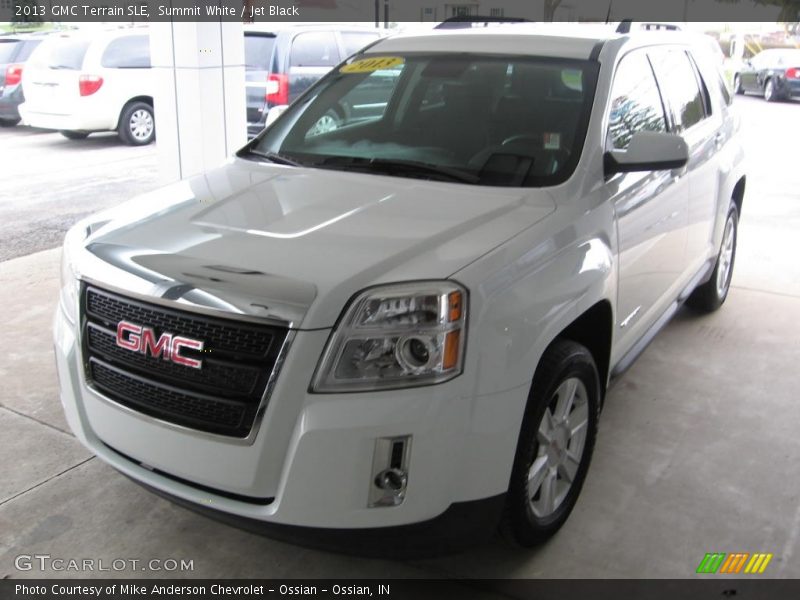 Summit White / Jet Black 2013 GMC Terrain SLE