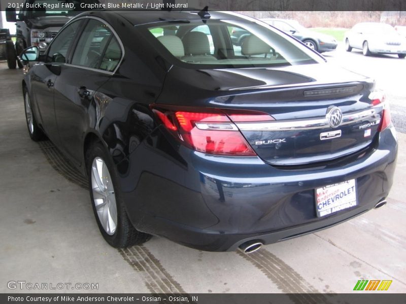 Graphite Blue Metallic / Light Neutral 2014 Buick Regal FWD