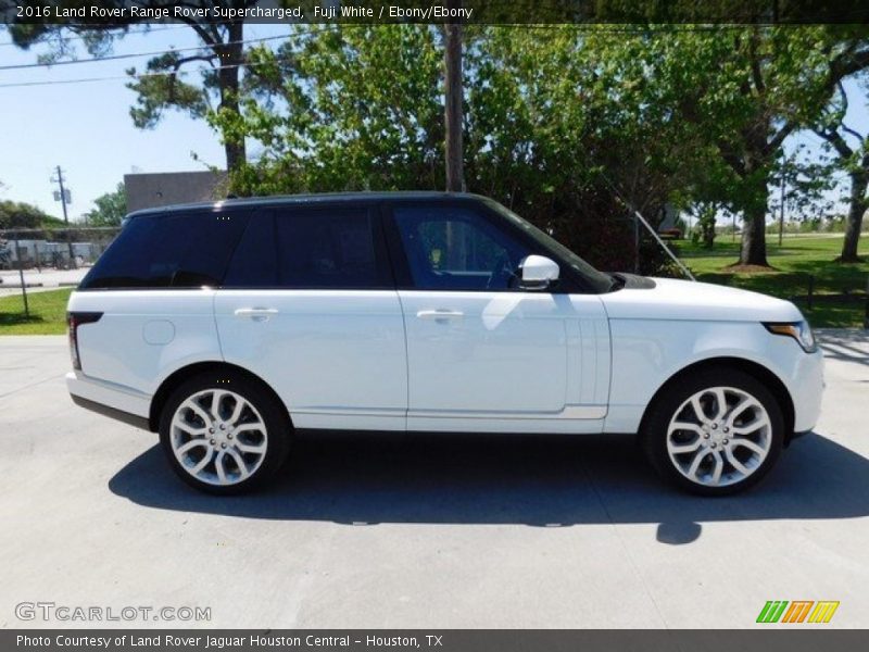 Fuji White / Ebony/Ebony 2016 Land Rover Range Rover Supercharged