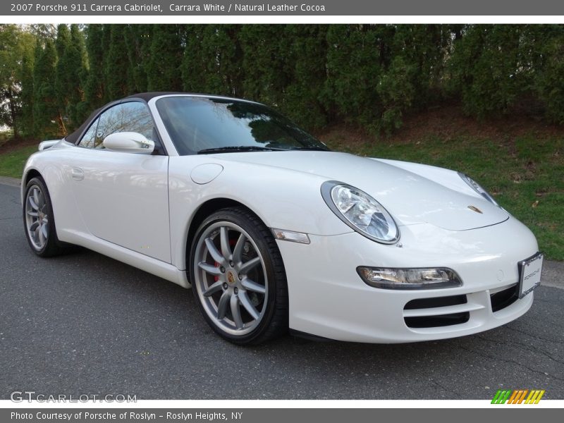 Front 3/4 View of 2007 911 Carrera Cabriolet