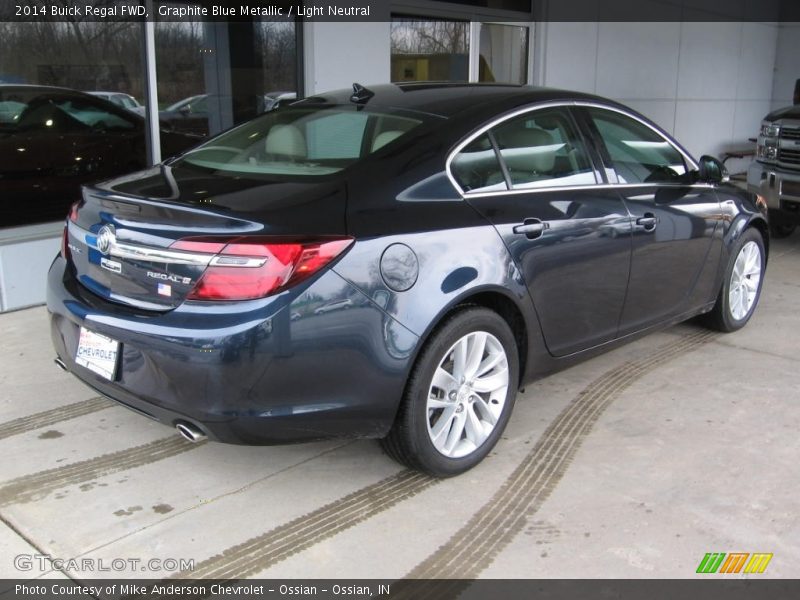 Graphite Blue Metallic / Light Neutral 2014 Buick Regal FWD