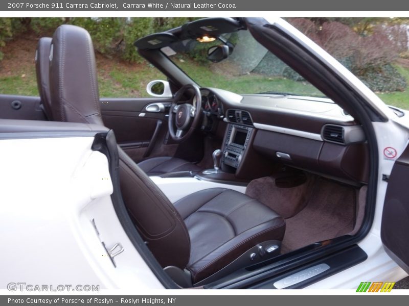 Front Seat of 2007 911 Carrera Cabriolet