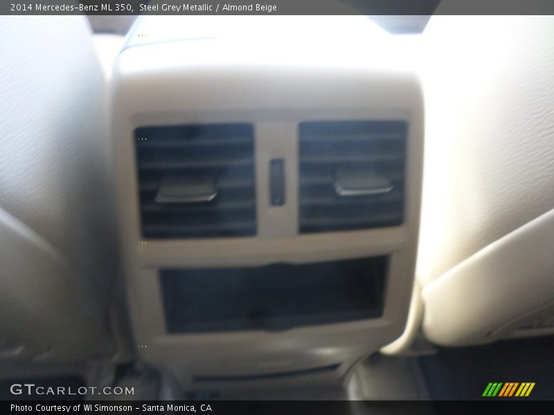 Steel Grey Metallic / Almond Beige 2014 Mercedes-Benz ML 350