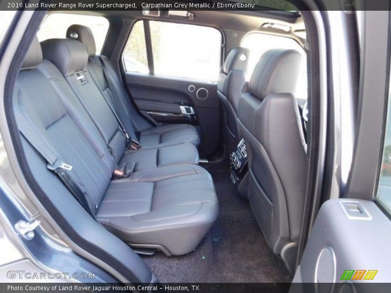 Carpathian Grey Metallic / Ebony/Ebony 2016 Land Rover Range Rover Supercharged