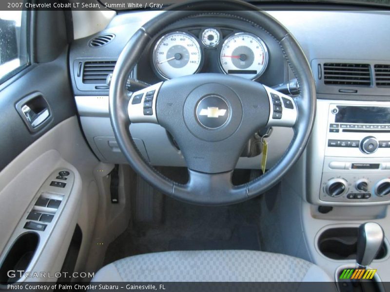 Summit White / Gray 2007 Chevrolet Cobalt LT Sedan