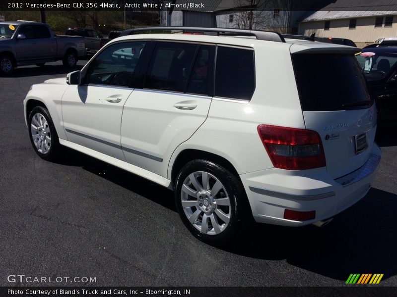 Arctic White / Almond/Black 2012 Mercedes-Benz GLK 350 4Matic