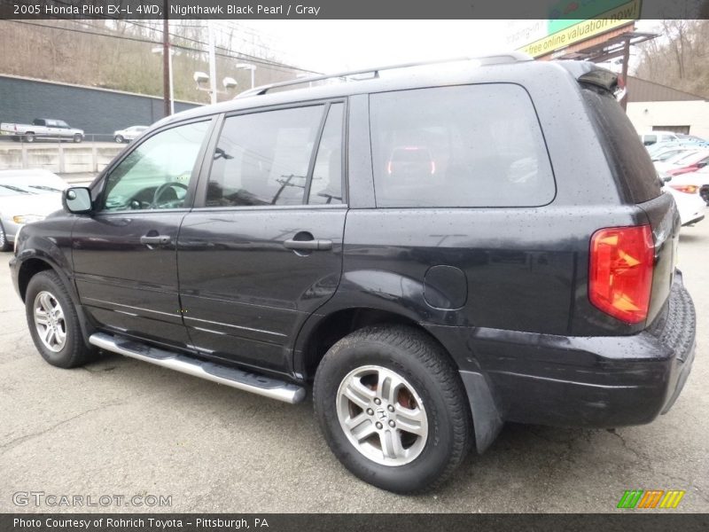 Nighthawk Black Pearl / Gray 2005 Honda Pilot EX-L 4WD