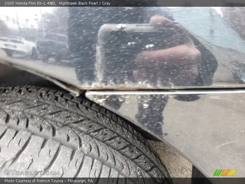 Nighthawk Black Pearl / Gray 2005 Honda Pilot EX-L 4WD