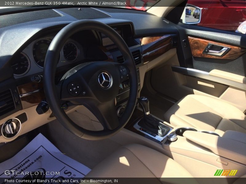 Arctic White / Almond/Black 2012 Mercedes-Benz GLK 350 4Matic