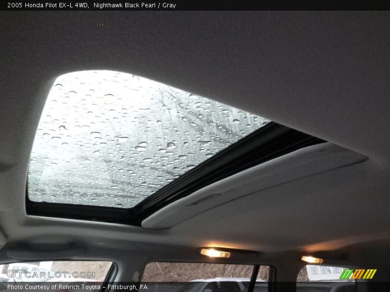 Nighthawk Black Pearl / Gray 2005 Honda Pilot EX-L 4WD